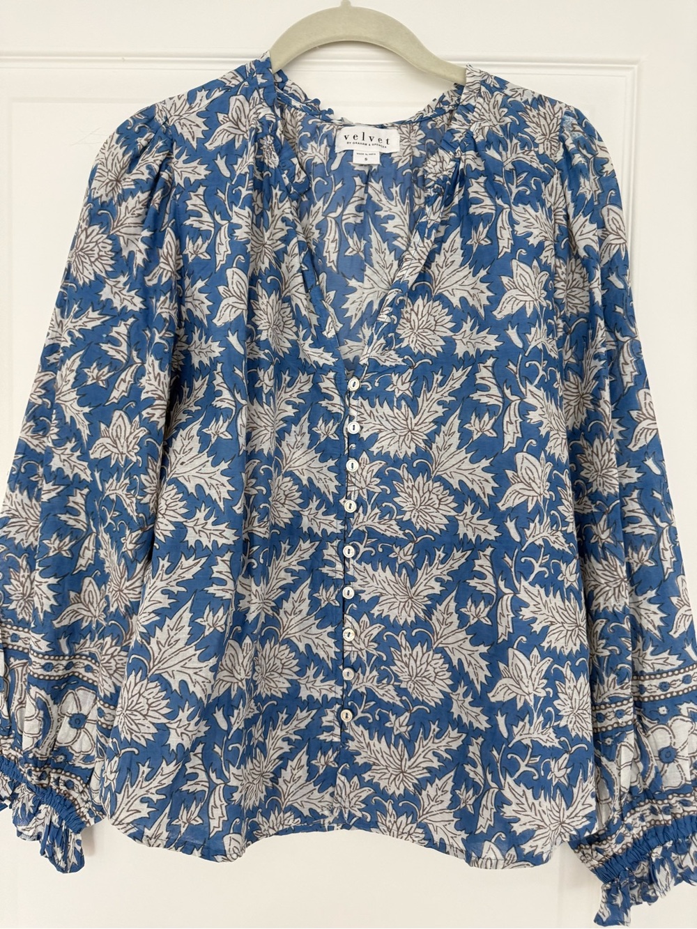 Velvet Blouse
